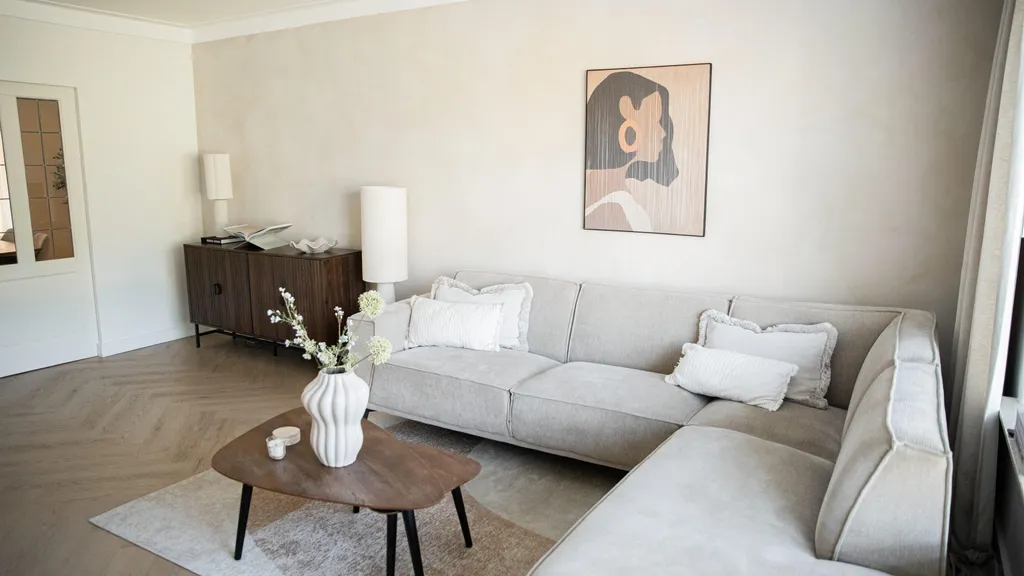 Betonlook woonkamer