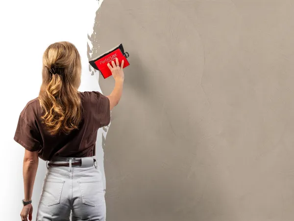 Beton Cire 07 Zand aanbrengen wand EN