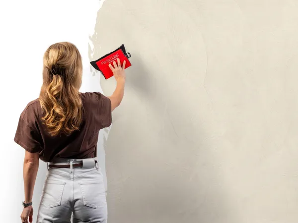 Beton Cire 10203 Camille aanbrengen wand EN