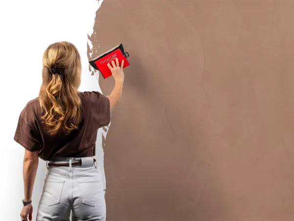 Beton Cire 26 Oudroze aanbrengen wand EN