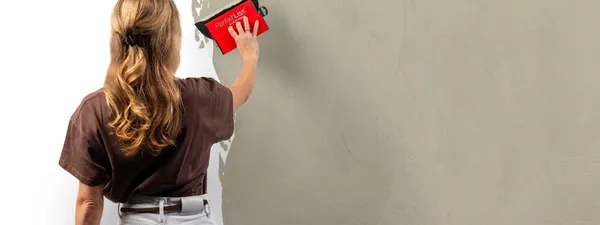 Beton Cire 27 Zandsteen aanbrengen wand EN