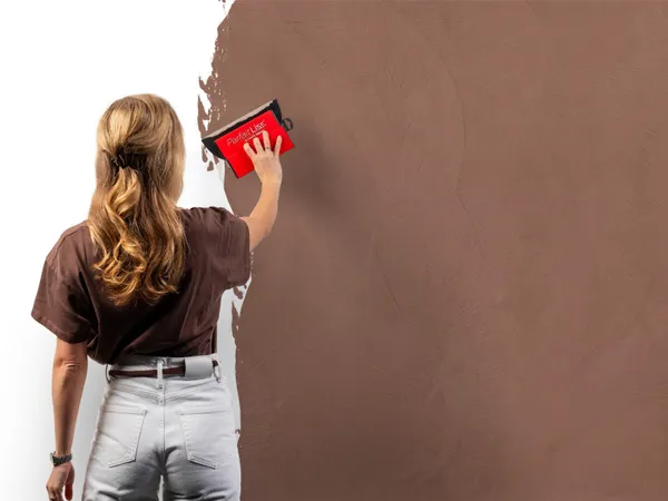 Beton Cire 22 Zacht terra aanbrengen wand EN
