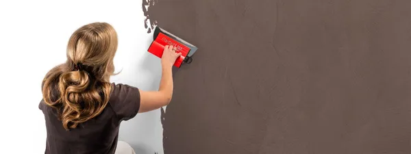 Beton Cire 32 Koffiebruin aanbrengen vloer EN