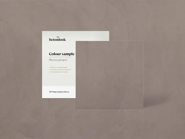 Beton Cire 17 Licht taupe kleurstaal EN