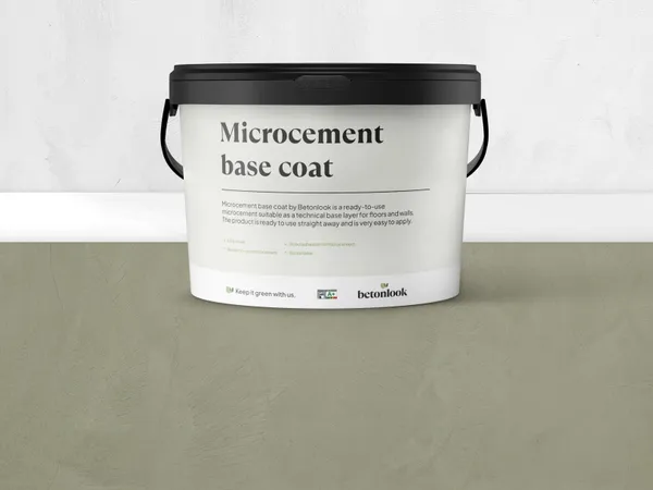 Beton Cire 19 Middengroen basislaag EN
