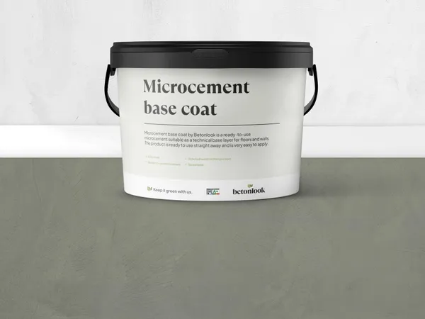 Beton Cire 20 Donkergroen basislaag EN