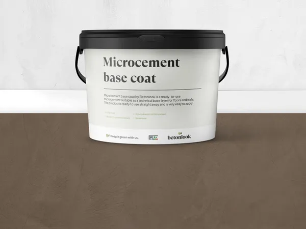 Beton Cire 30 Walnootbruin basislaag EN