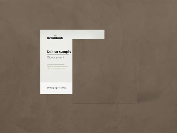Beton Cire 30 Walnootbruin kleurstaal EN