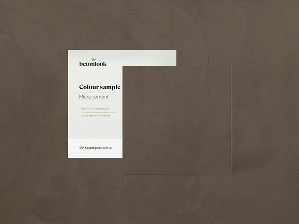 Beton Cire 31 Hazelnootbruin kleurstaal EN