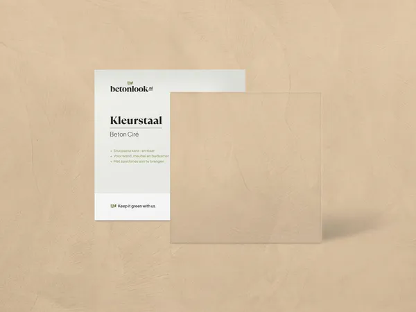 Beton Cire 28 Kiezelbeige kleurstaal