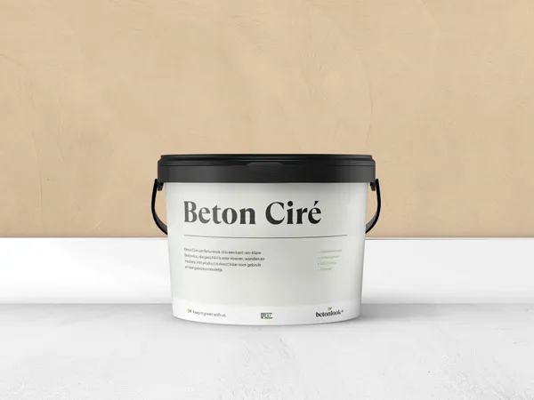 Beton Cire 28 Kiezelbeige stucpasta