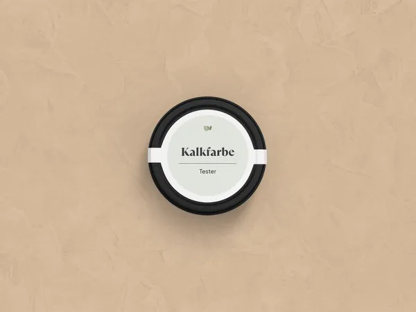 Kalkverf 217 Koedoe kleurtester DE
