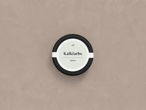Kalkverf 264 Kaolin kleurtester DE