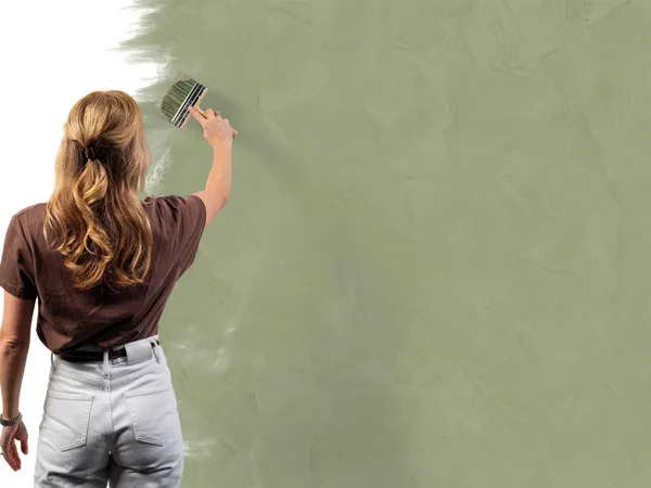Kalkverf 634 Olive aanbrengen DE