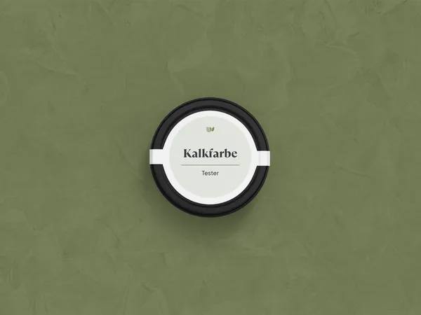 Kalkverf 660 Genevrier kleurtester DE