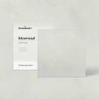 Handgeschilderde kleurstaal