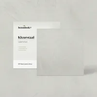 Handgeschilderde kleurstaal