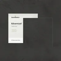 Handgeschilderde kleurstaal