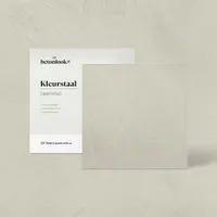 Handgeschilderde kleurstaal