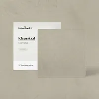 Handgeschilderde kleurstaal