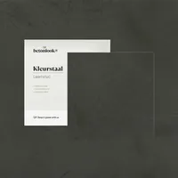 Handgeschilderde kleurstaal