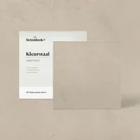 Handgeschilderde kleurstaal