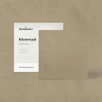 Handgeschilderde kleurstaal