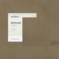Handgeschilderde kleurstaal