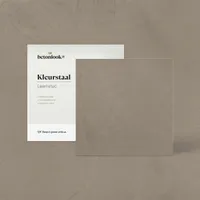 Handgeschilderde kleurstaal