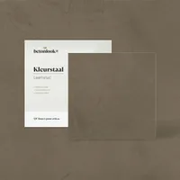 Handgeschilderde kleurstaal