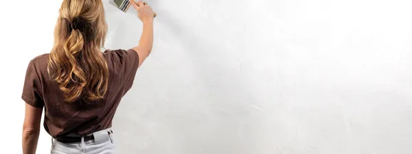 Structuurverf 050 Blanco aanbrengen