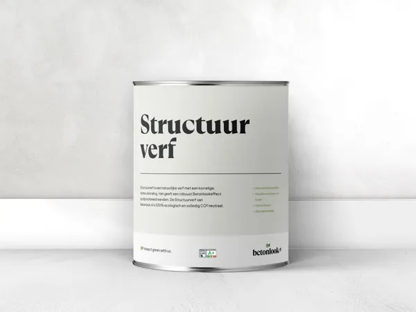 Structuurverf 050 Blanco blik