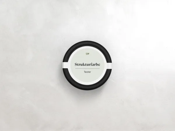 Structuurverf 050 Blanco kleurtester DE