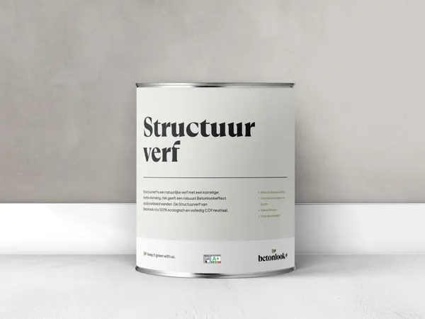 Structuurverf 101 Noir 30 blik