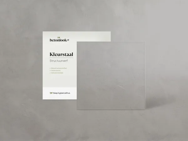 Structuurverf 102 Noir 40 kleurstaal