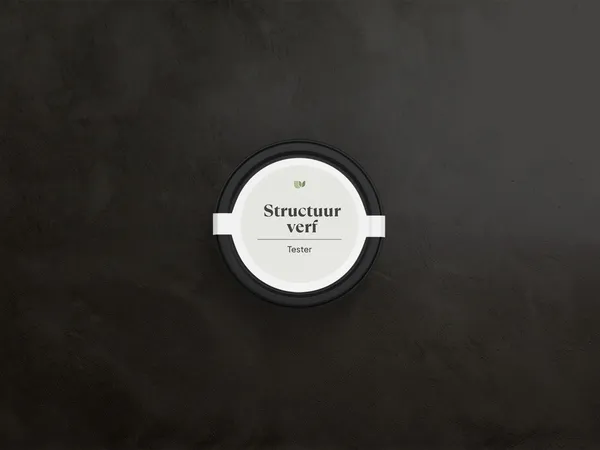 Structuurverf 163 Grisla kleurtester