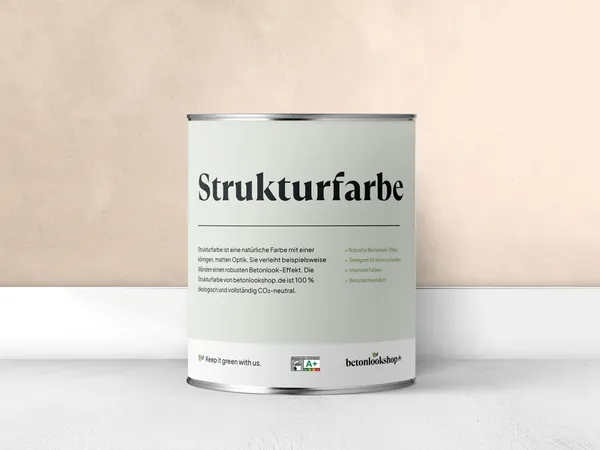 Structuurverf 205 Creme blik DE