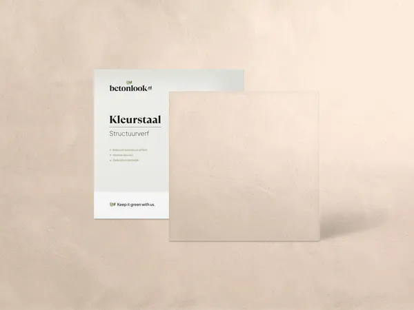 Structuurverf 205 Creme kleurstaal