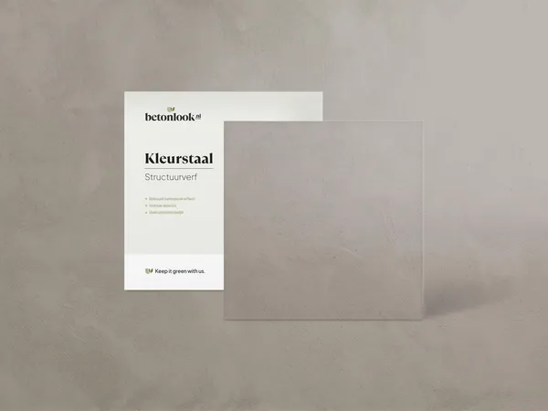 Structuurverf 231 Omber 40 kleurstaal