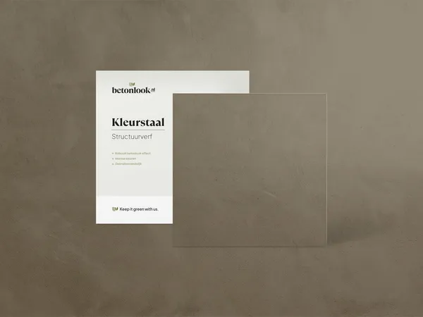 Structuurverf 242 Saint Leco kleurstaal