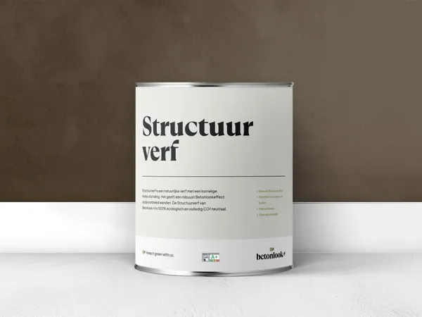 Structuurverf 266 Cachee blik