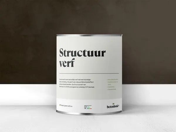 Structuurverf 267 Morelle blik