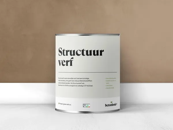 Structuurverf 262 Noisette blik