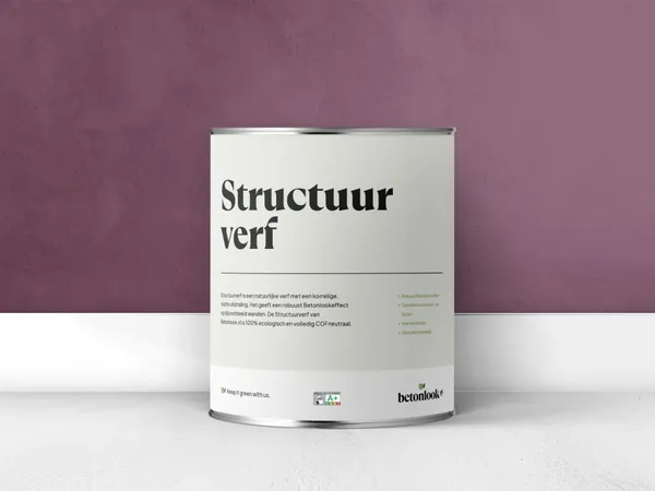 Structuurverf 302 Acajou blik