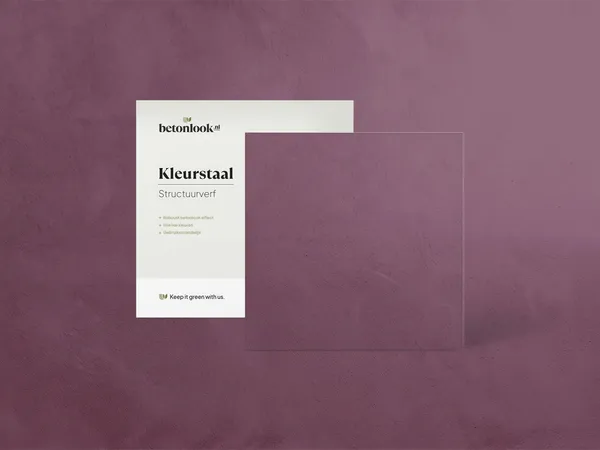 Structuurverf 302 Acajou kleurstaal