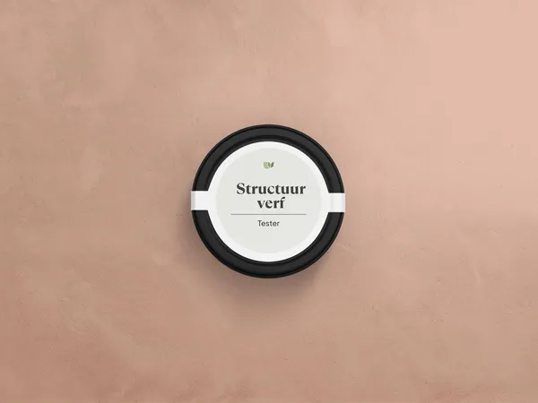 Structuurverf 336 Sienna kleurtester