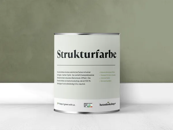 Structuurverf 634 Olive blik DE
