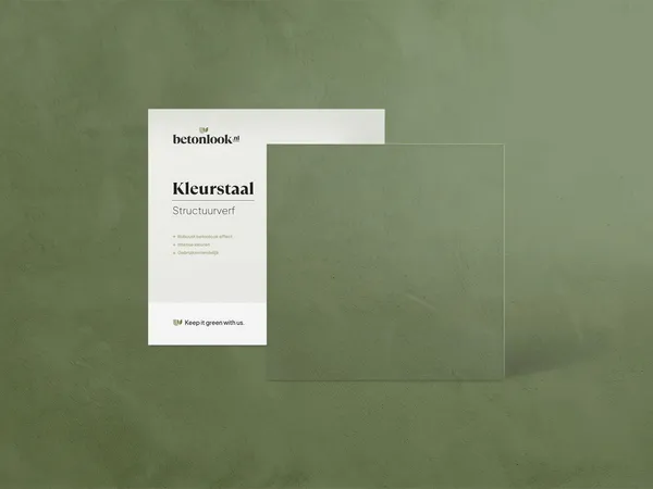 Structuurverf 636 Jardin kleurstaal