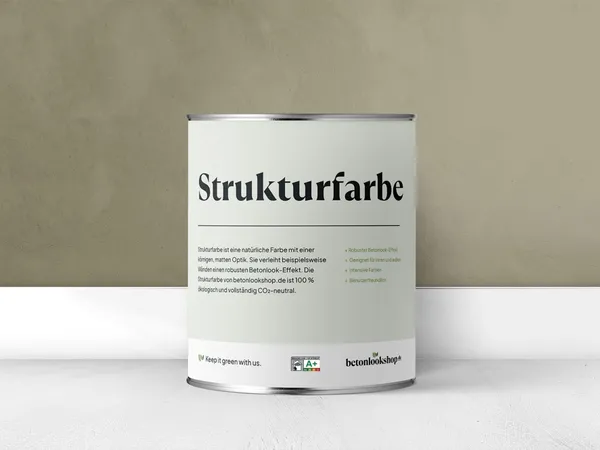 Structuurverf 632 Kaki blik DE