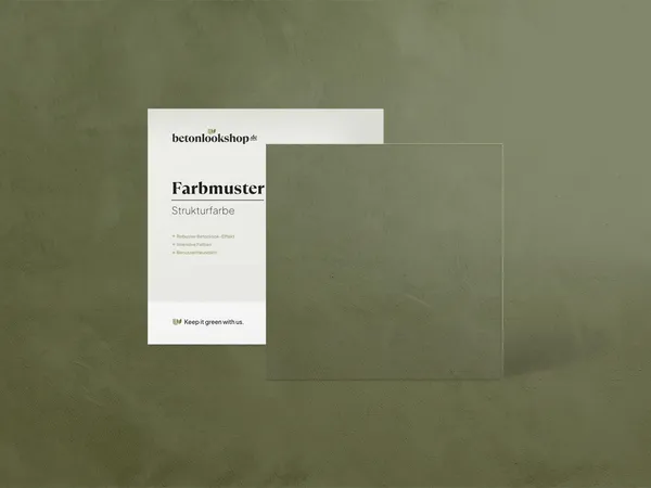 Structuurverf 660 Genevrier kleurstaal DE